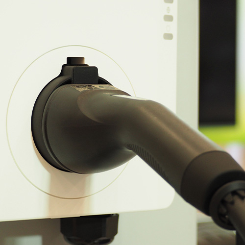 Plug for EV charging station
